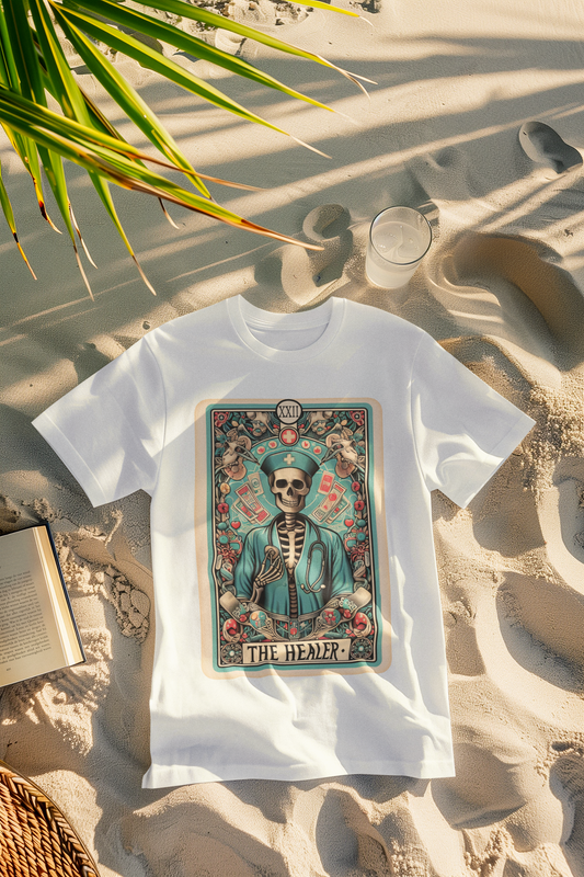 Shaka Brands | Graphic Tees | The Healer Tarot Card T-Shirt