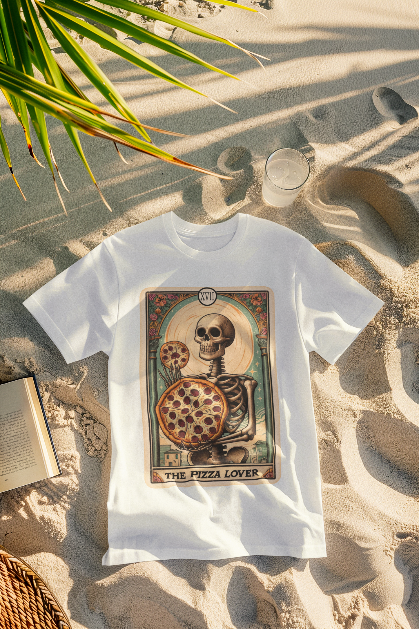 Shaka Brands | Graphic Tees | The Pizza Lover Tarot Card T-Shirt