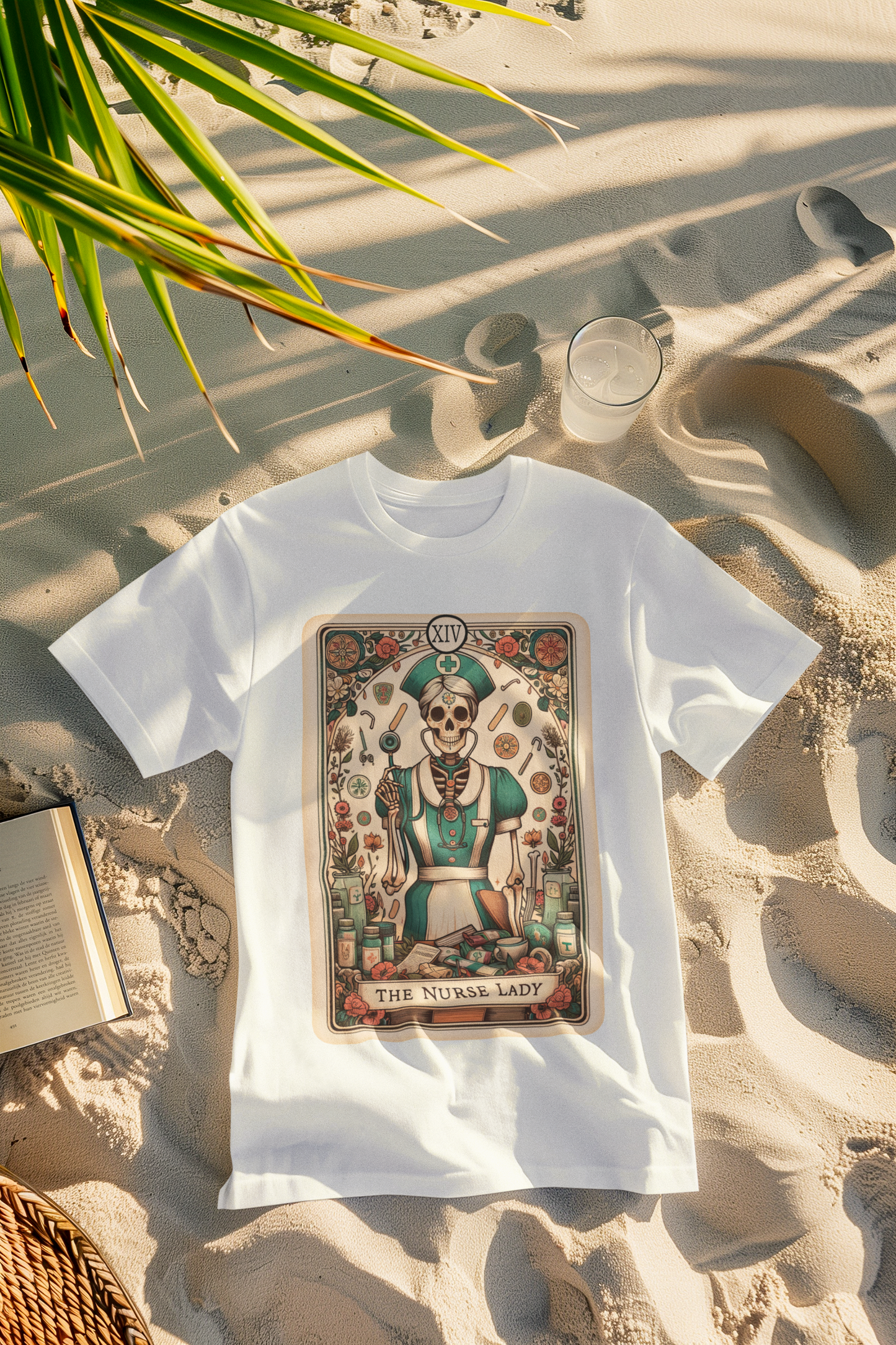 Shaka Brands | Graphic Tees | The Nurse Lady Tarot Card T-Shirt