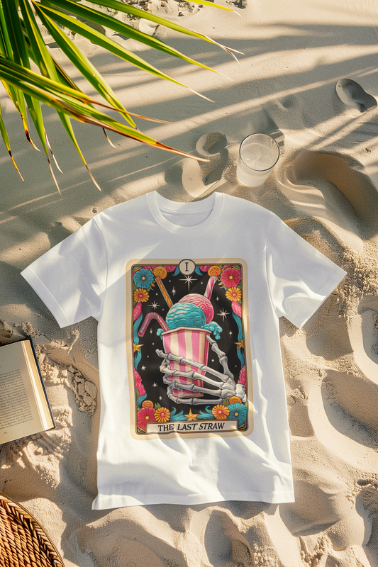 Shaka Brands | Graphic Tees | The Last Straw Tarot Card T-Shirt