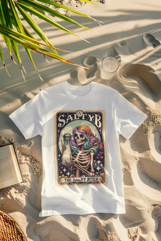 Shaka Brands | Graphic Tees | The Salty Bitch Tarot Card T-Shirt