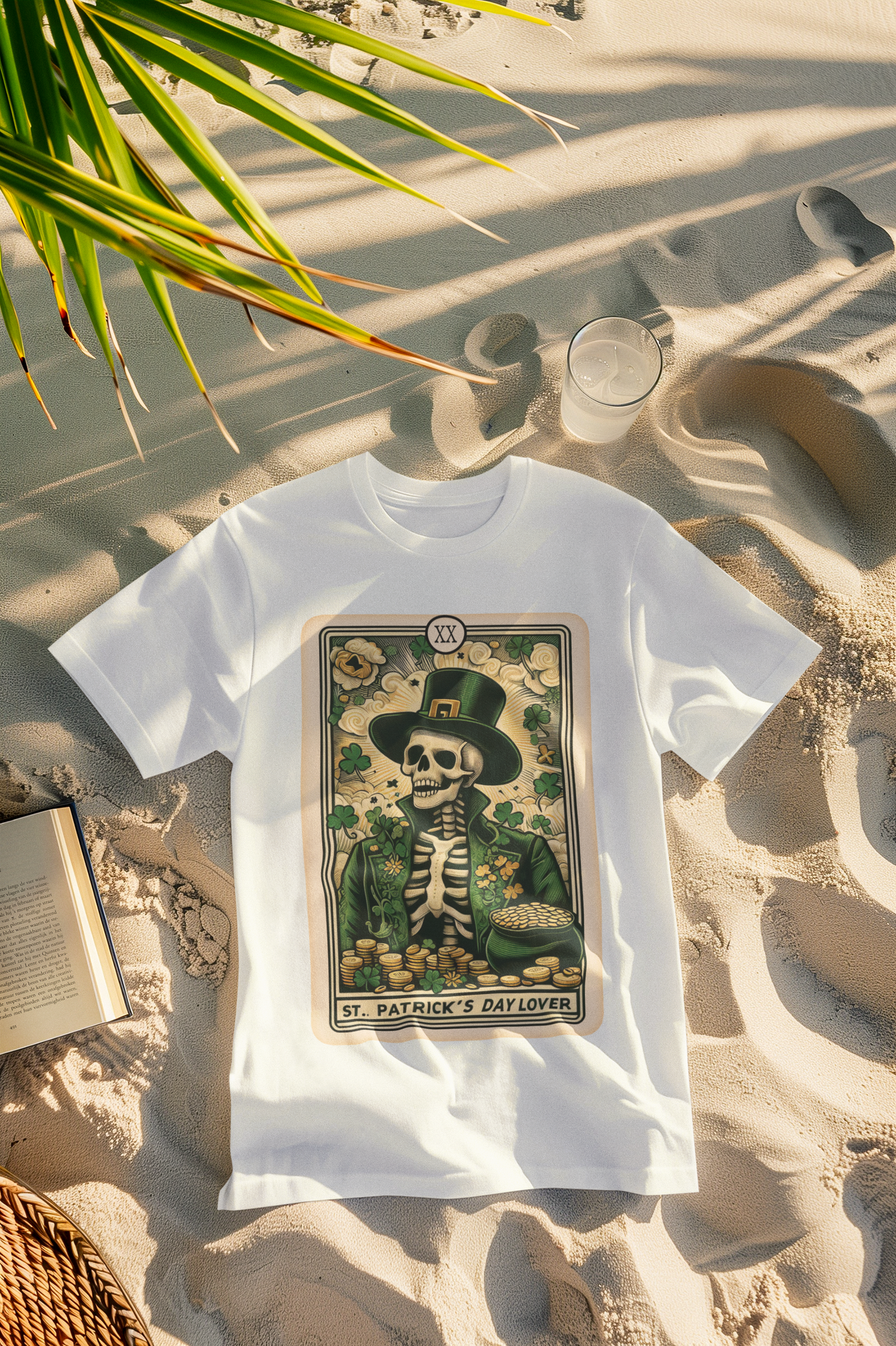 Shaka Brands | Graphic Tees | The St. Patrick's Day Lover Tarot Card T-Shirt