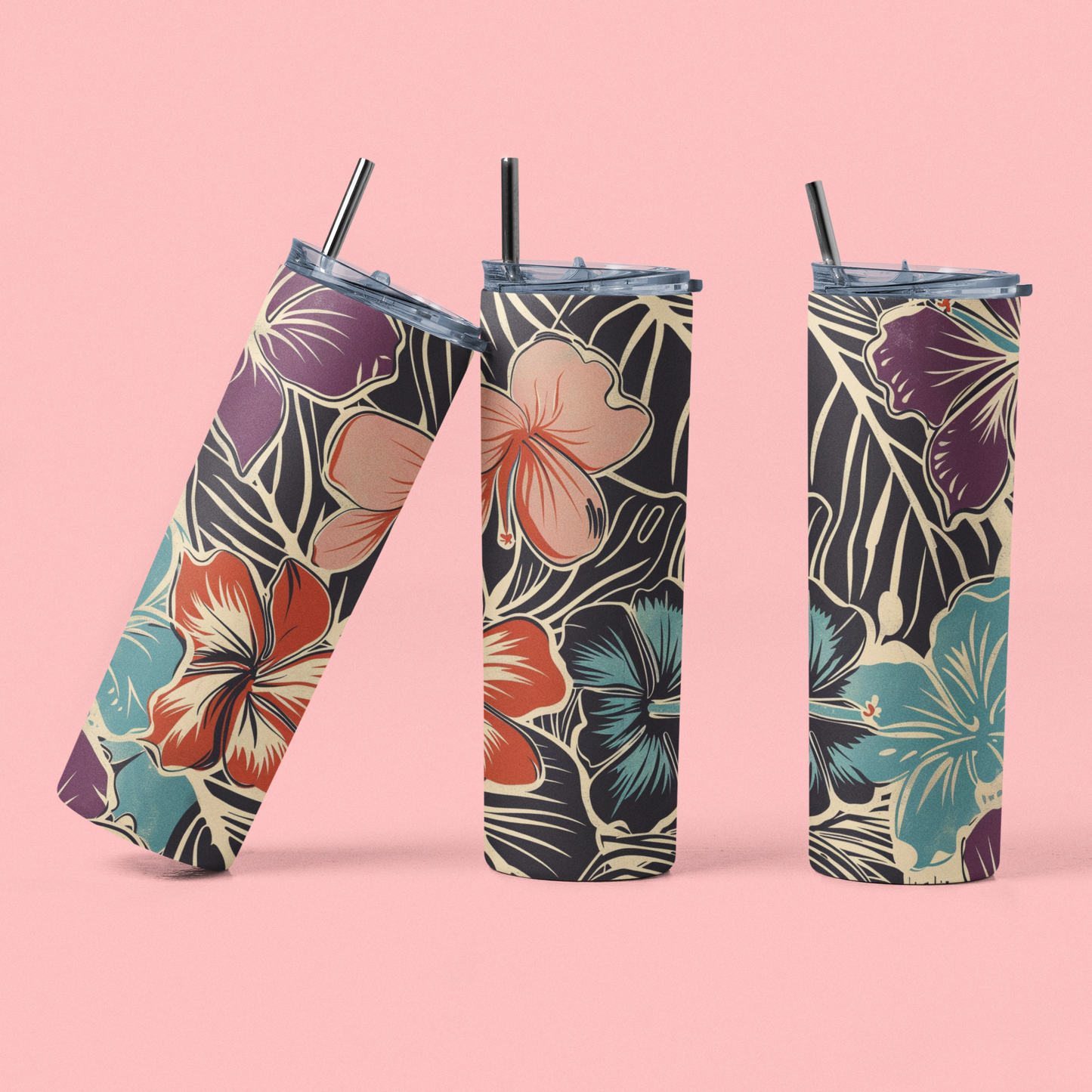 Shaka Brands | Tumblers | The Aloha Collection - 20 oz. Skinny Tumblers