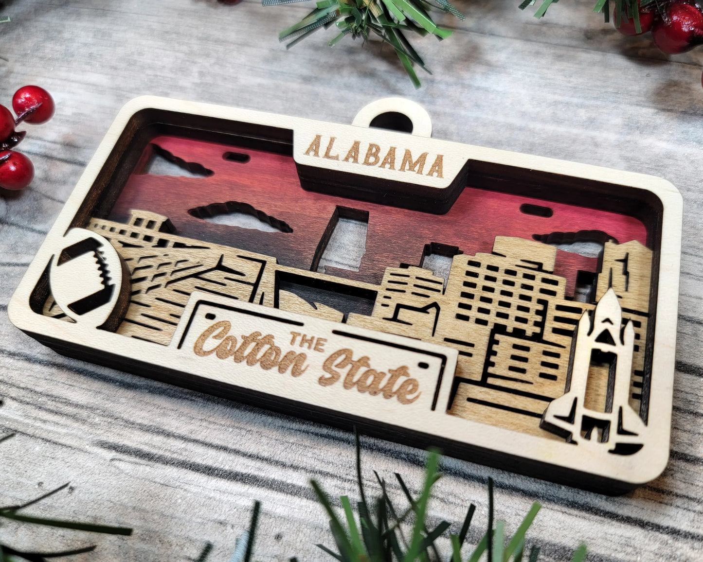 Customizable Alabama Ornament