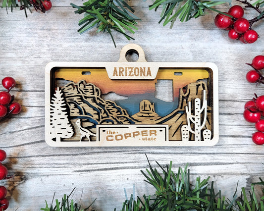 Customizable Arizona Ornament