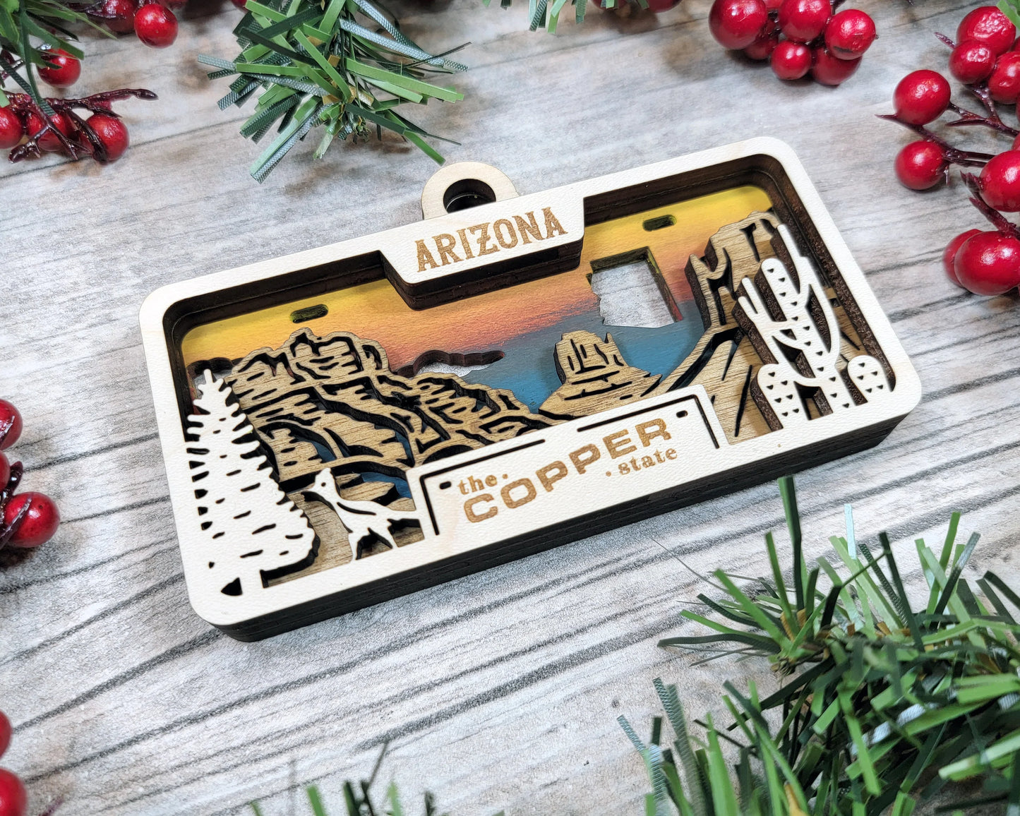 Customizable Arizona Ornament