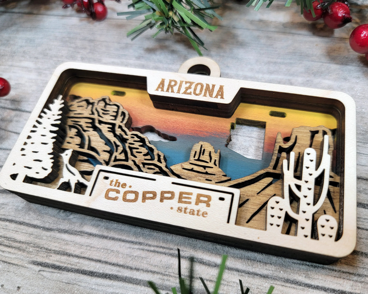 Customizable Arizona Ornament