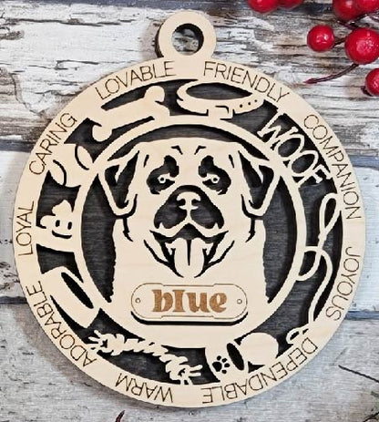 Customizable Anatolian Shepherd Ornament