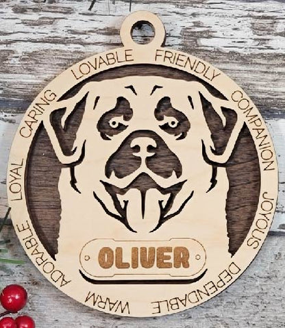 Customizable Anatolian Shepherd Ornament