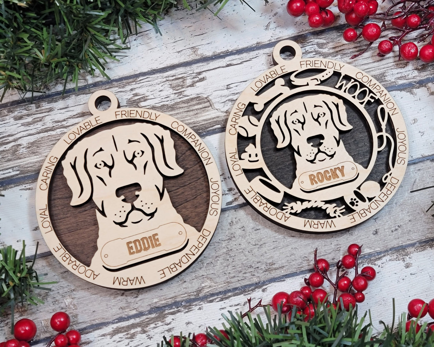 Customizable Chesapeake Bay Retriever Ornament