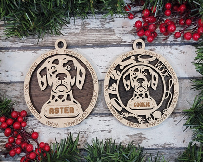 Customizable Dalmatian Ornament