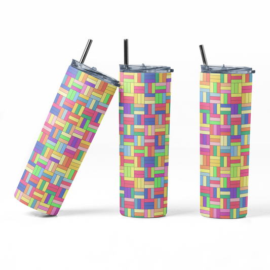 Abstract Design 20 oz. Tumbler