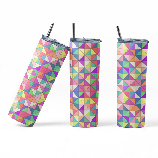 Abstract Design 20 oz. Tumbler