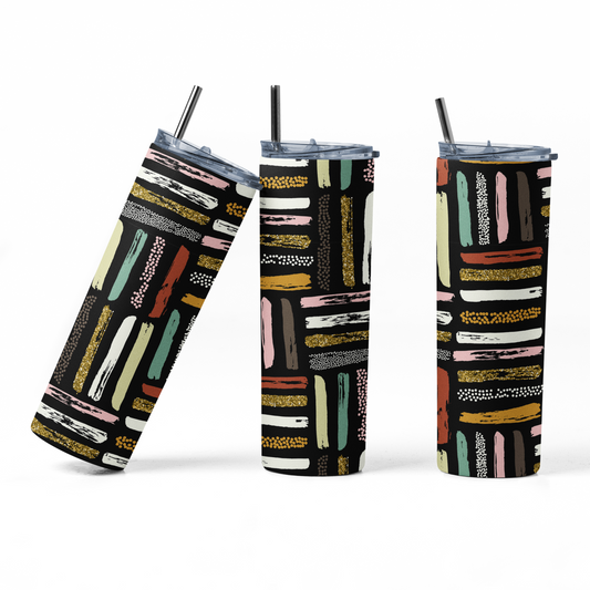 Abstract Design 20 oz. Tumbler