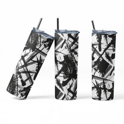 Abstract Design 20 oz. Tumbler