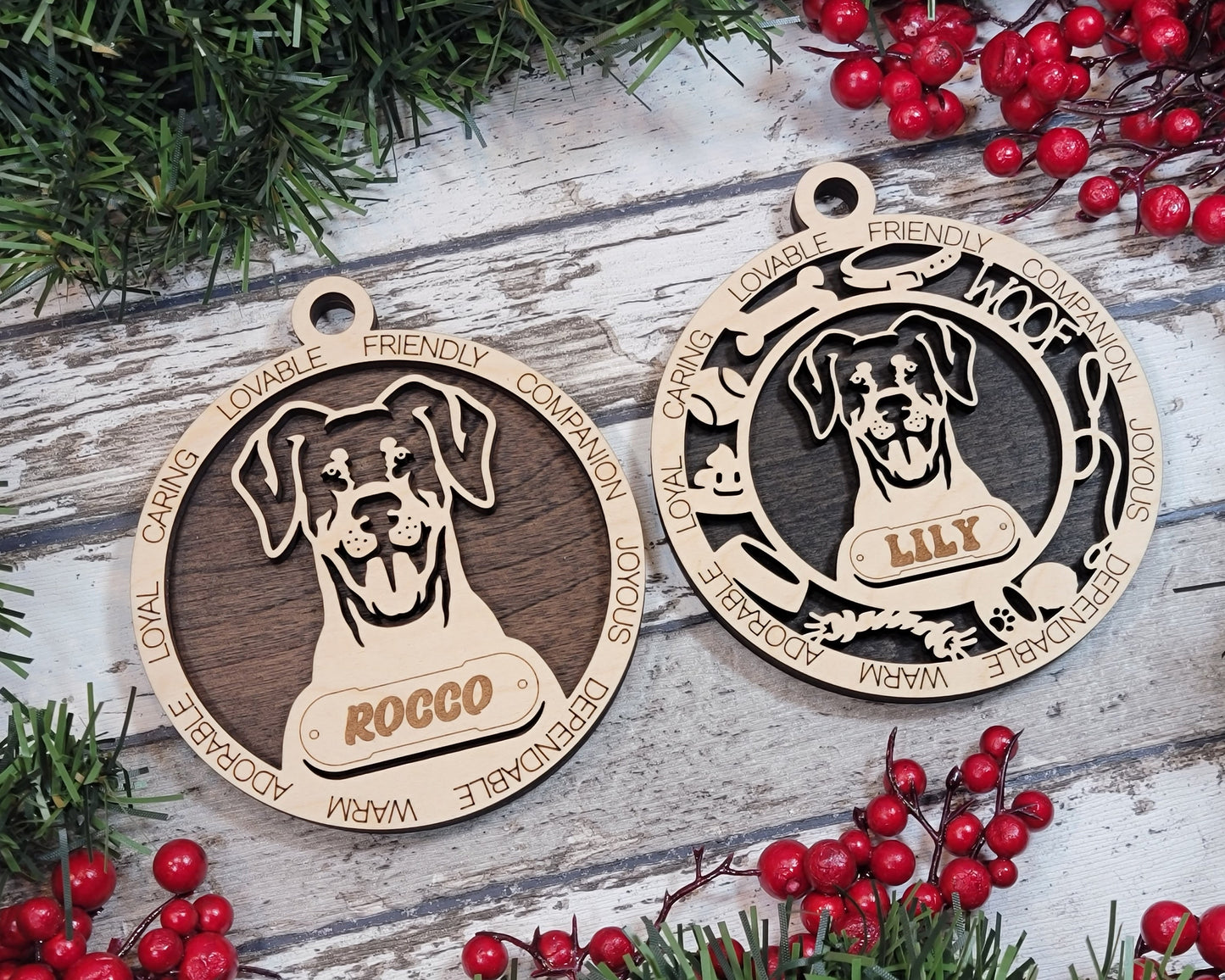 Customizable Doberman Pinscher Ornament