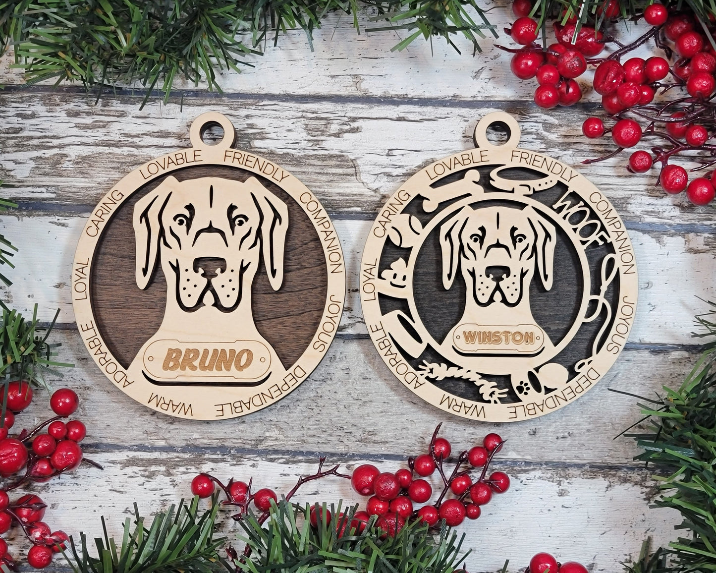 Customizable Great Dane Ornament