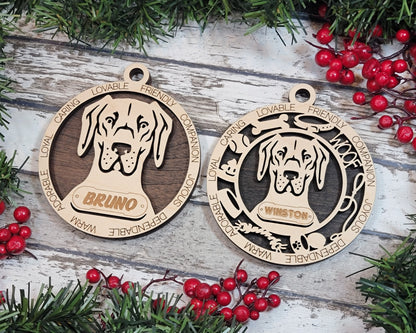 Customizable Great Dane Ornament