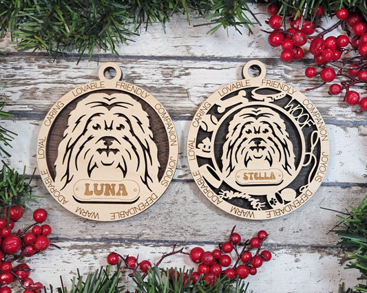 Customizable Havanese Ornament