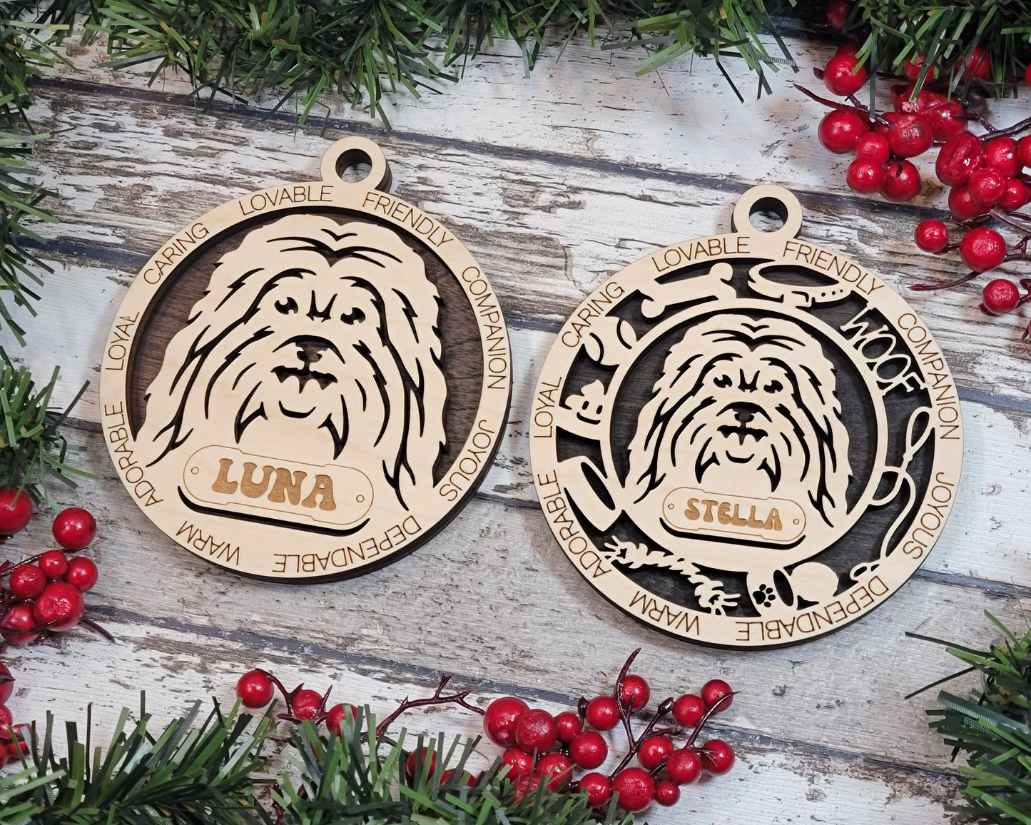 Customizable Havanese Ornament