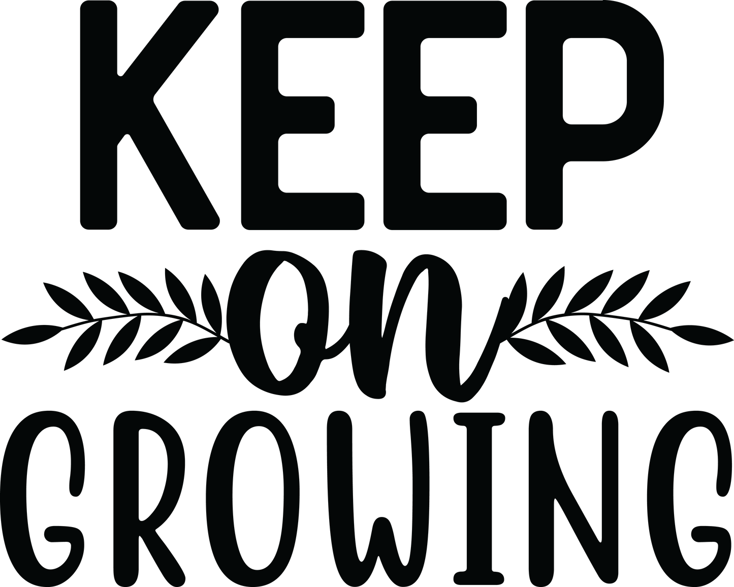 Keep on Growing Crew neck T-Shirt