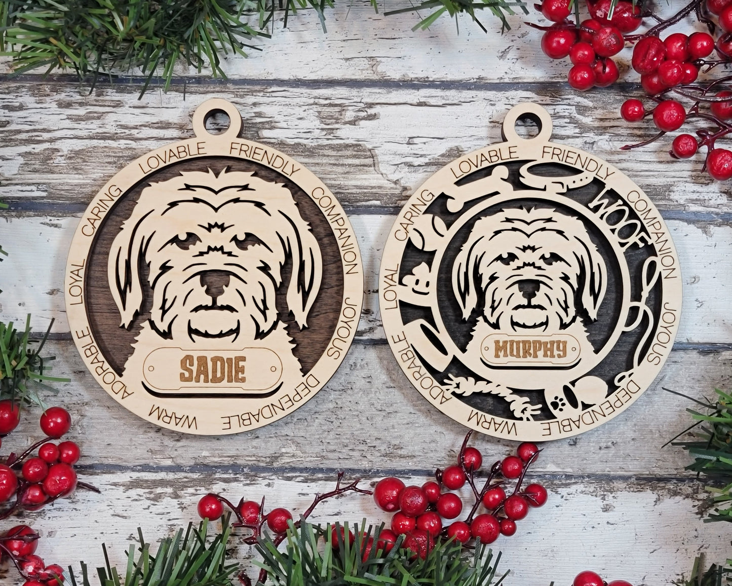 Customizable Maltese Ornament