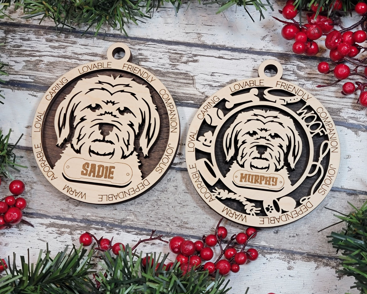 Customizable Maltese Ornament