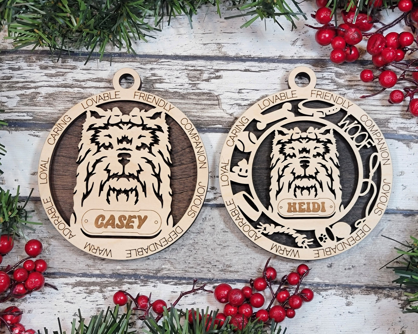 Customizable Maltese Ornament