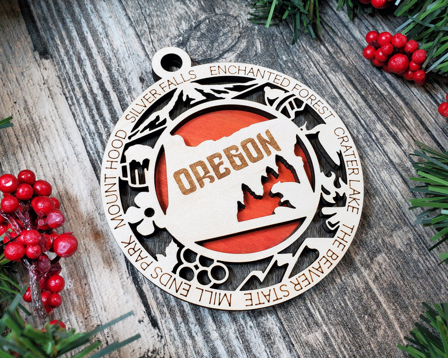 Oregon Ornament