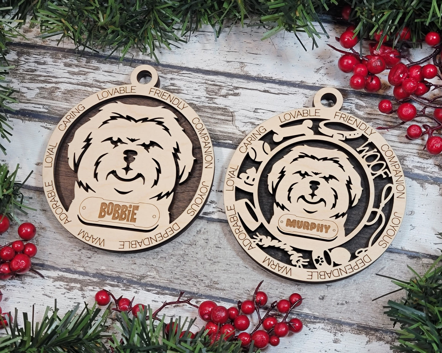 Customizable Shih Tzu Ornament