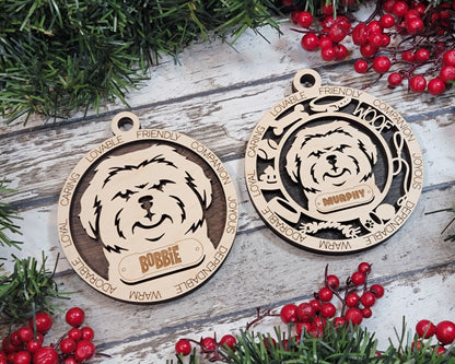 Customizable Shih Tzu Ornament