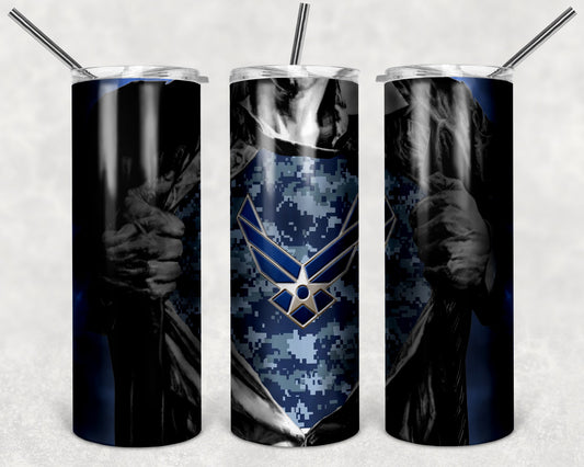 Air Force Chest logo 20 oz. Tumbler