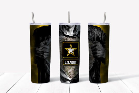 U.S. Army Chest logo 20 oz. Tumbler