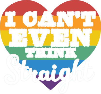 I Can't Even Think Straight Pride Hoodie