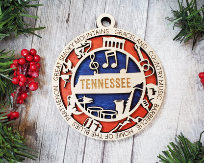 Tennessee Ornament