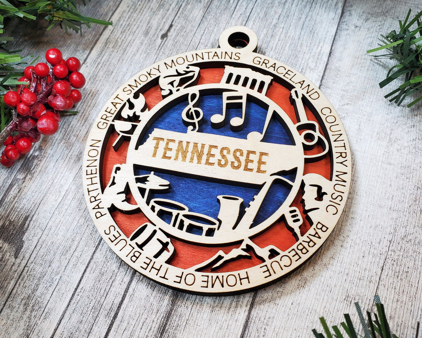 Tennessee Ornament