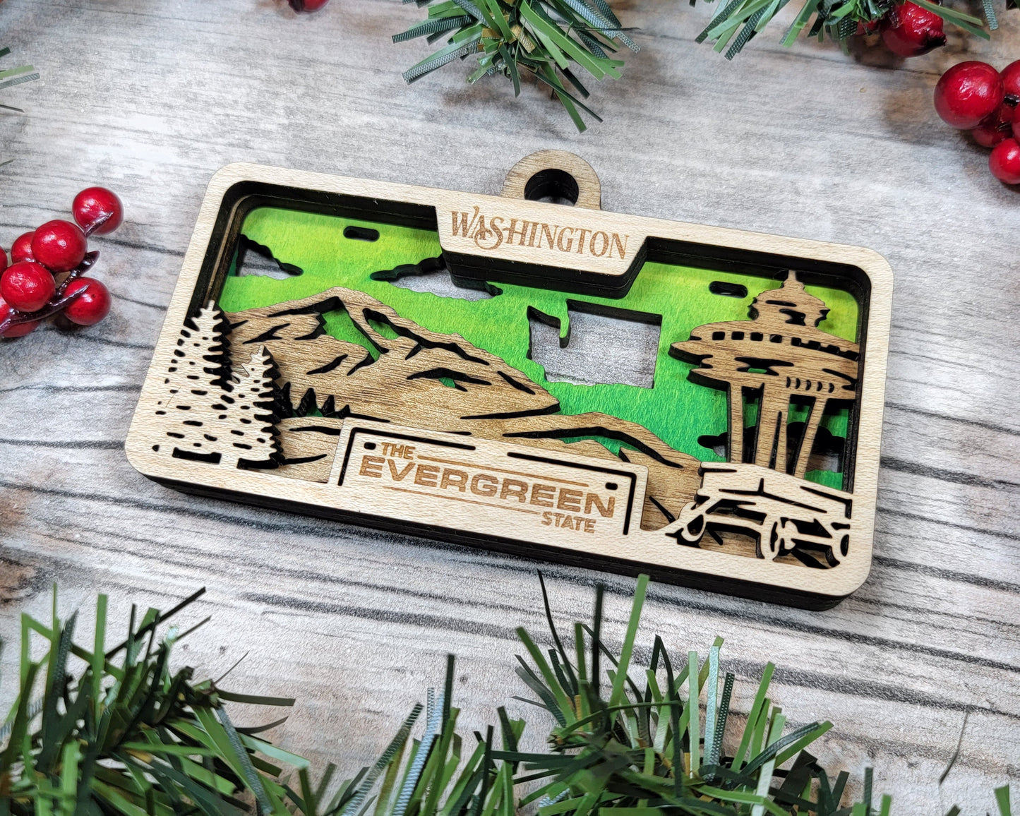 Customizable Washington Ornament