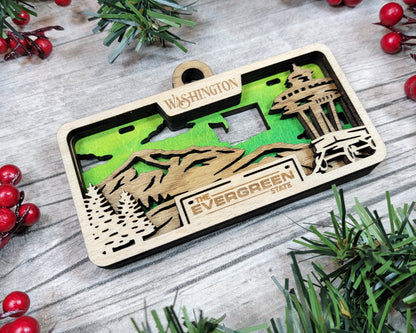 Customizable Washington Ornament