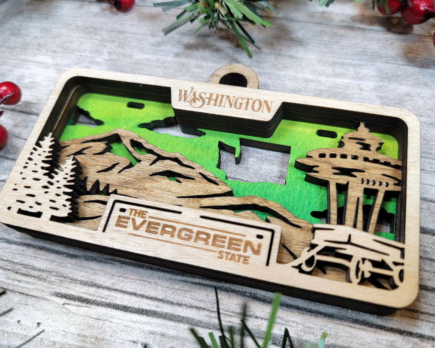 Customizable Washington Ornament