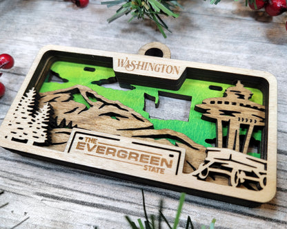 Customizable Washington Ornament