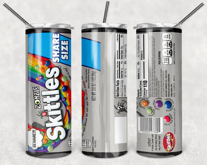 Zombie Skittles 20 oz. Tumbler