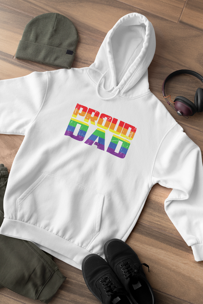 Proud Dad LGBTQ Pride Hoodie